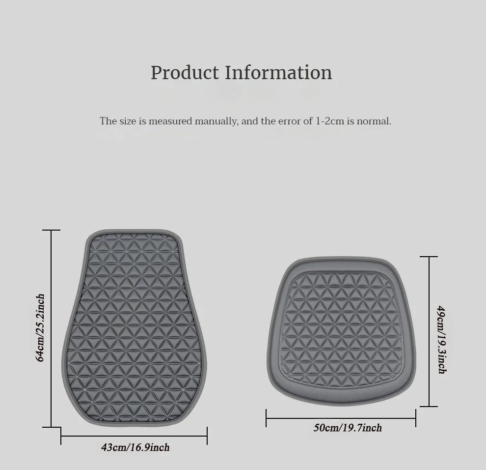 ComfoRelax 3D Suspended Car Seat Cushion, Seat Cover With Embossed Pattern Four Seasons General Fit for Most Cars