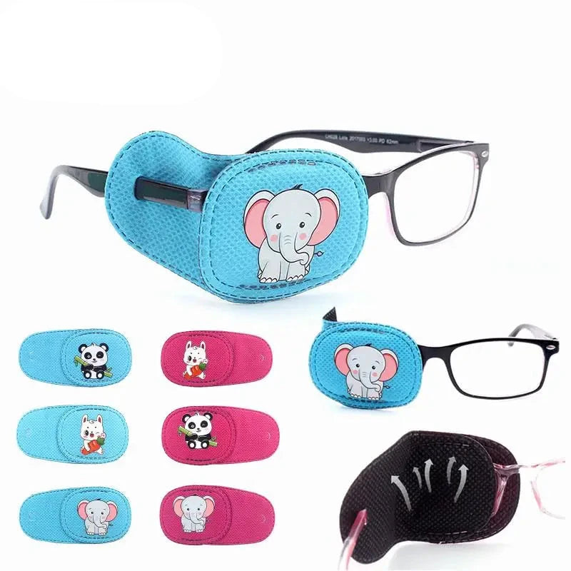 ComfoRelax 6pc/set Children Health Care Kids Child Occlusion Medical Lazy Eye Patch Eyeshade For Kids Strabismus Treatment Vision Care Kit