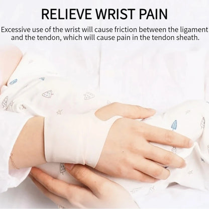 Comforelax Adjustable Thin Compression Wrist Guard Sprain Wrist Brace Wrist Exercise Safety Support Tendon Sheath Pain For Men Women