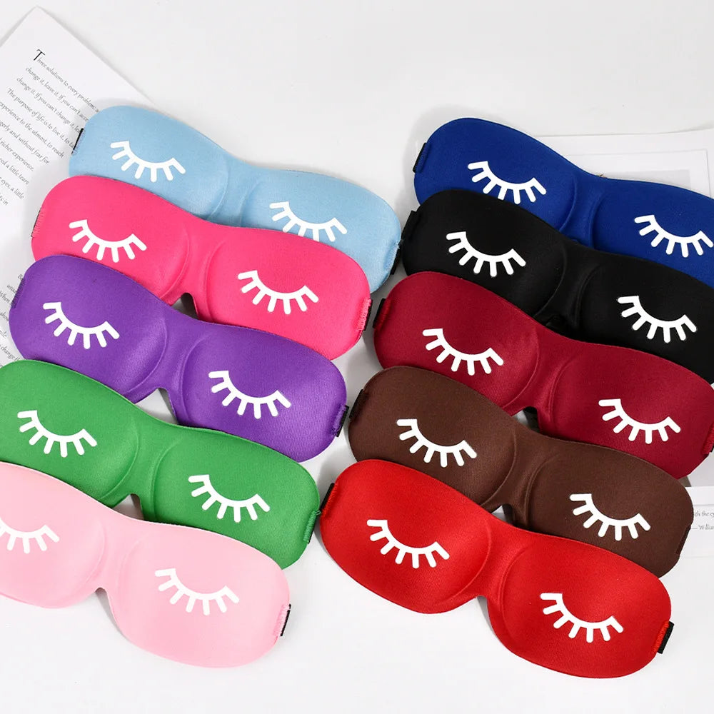 ComfoRelax 3d Sleep Mask Beauty Eyelash Sleeping Eye Mask Eyeshade Sleep Aid Travel Outdoor Home Eyes Rest Relax Eyecover Health Care