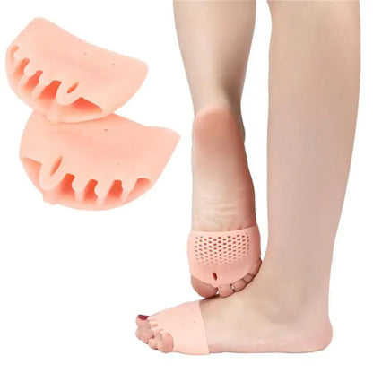 ComfoRelax 2 Comfortable Silicone Front Foot Pads for Foot Health and Bunion Relief, Perfect for outdoors and Home Use