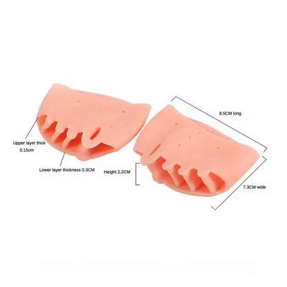 ComfoRelax 2 Comfortable Silicone Front Foot Pads for Foot Health and Bunion Relief, Perfect for outdoors and Home Use