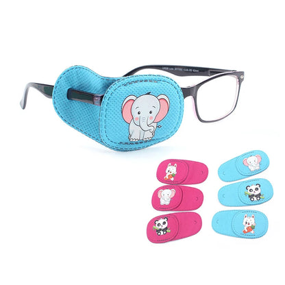 ComfoRelax 6pc/set Children Health Care Kids Child Occlusion Medical Lazy Eye Patch Eyeshade For Kids Strabismus Treatment Vision Care Kit