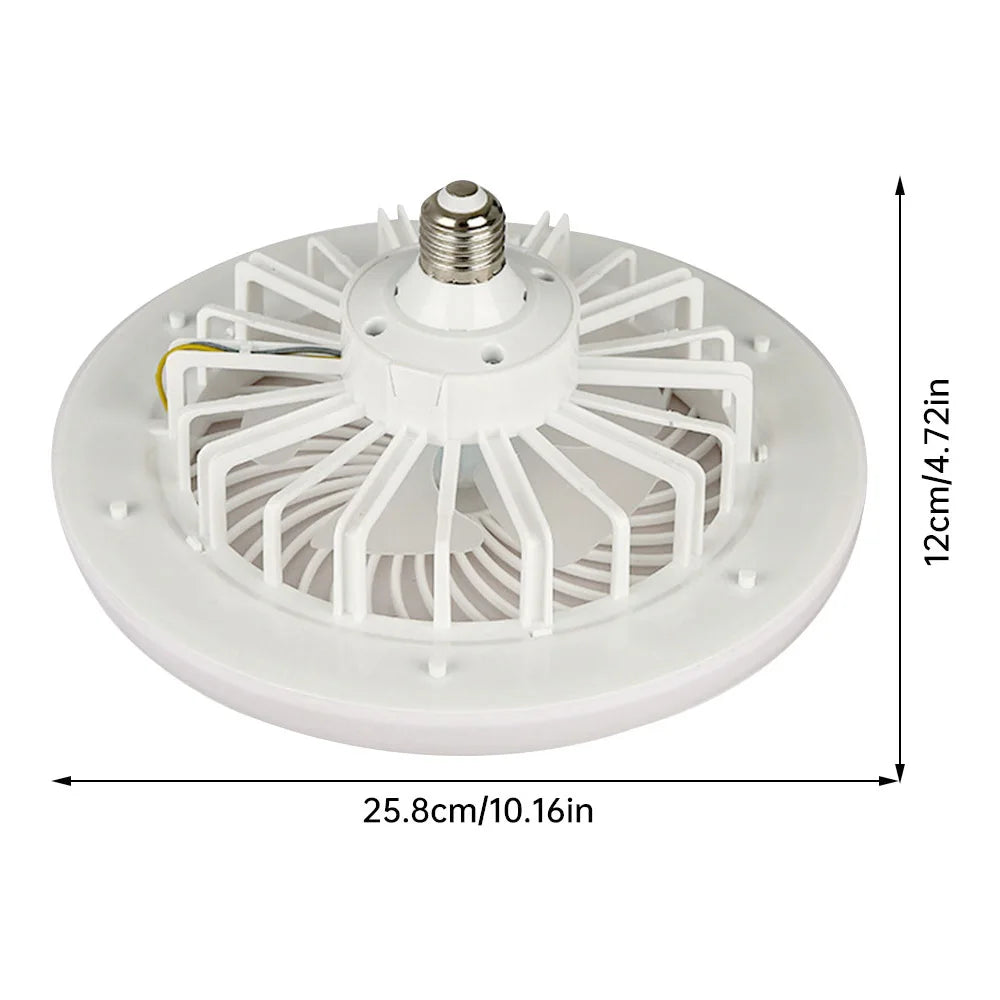 ComfoRelax 30W Ceiling Fan with Remote & LED Light for Home