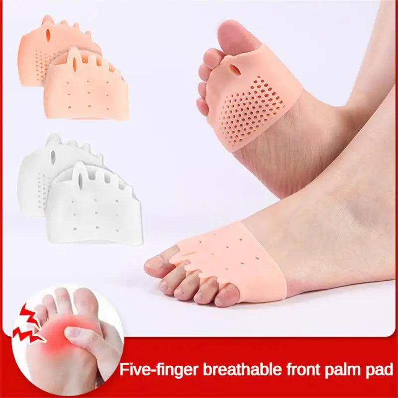 ComfoRelax 2 Comfortable Silicone Front Foot Pads for Foot Health and Bunion Relief, Perfect for outdoors and Home Use