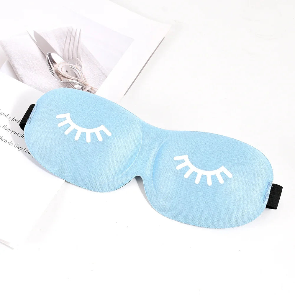 ComfoRelax 3d Sleep Mask Beauty Eyelash Sleeping Eye Mask Eyeshade Sleep Aid Travel Outdoor Home Eyes Rest Relax Eyecover Health Care