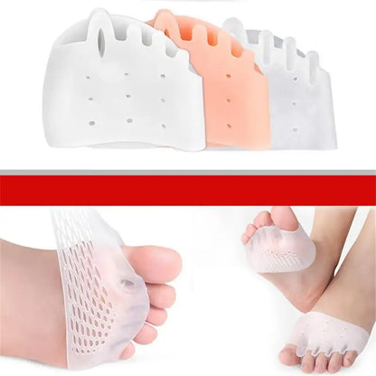 ComfoRelax 2 Comfortable Silicone Front Foot Pads for Foot Health and Bunion Relief, Perfect for outdoors and Home Use